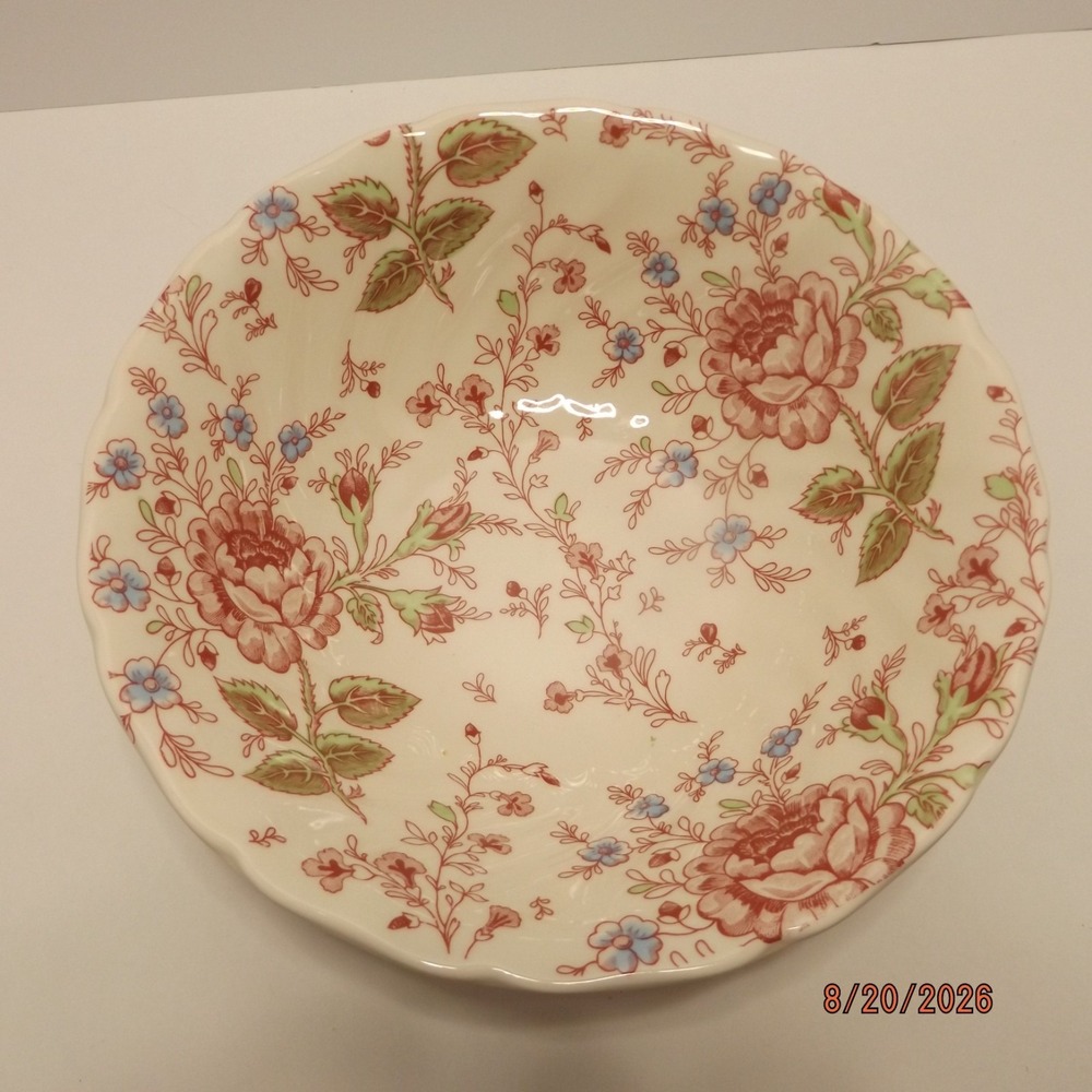 Johnson Brothers Rose Chintz Small Serving Bowl
